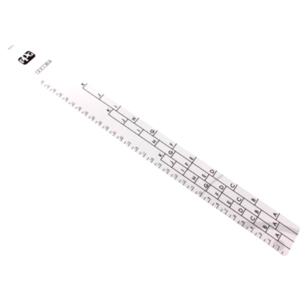 Messstab 3.5:1/2 Zoll:1:0.6