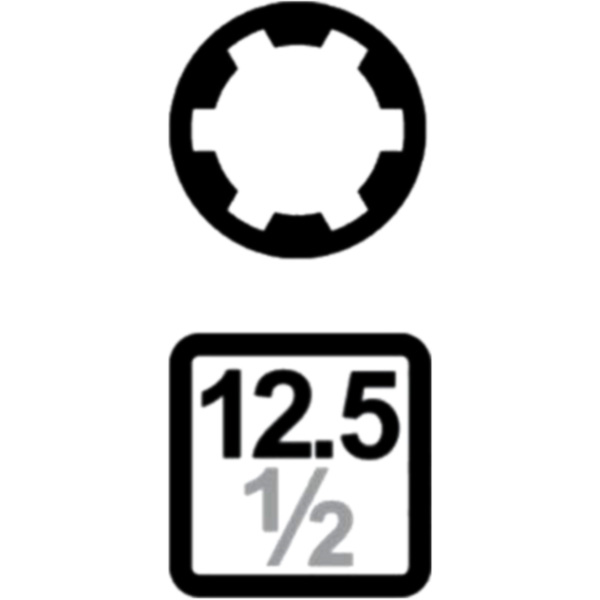 Einsatz Satz Ribe 1/2 Zoll JMP