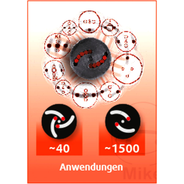 BREMSKOLBEN Adapter Satz