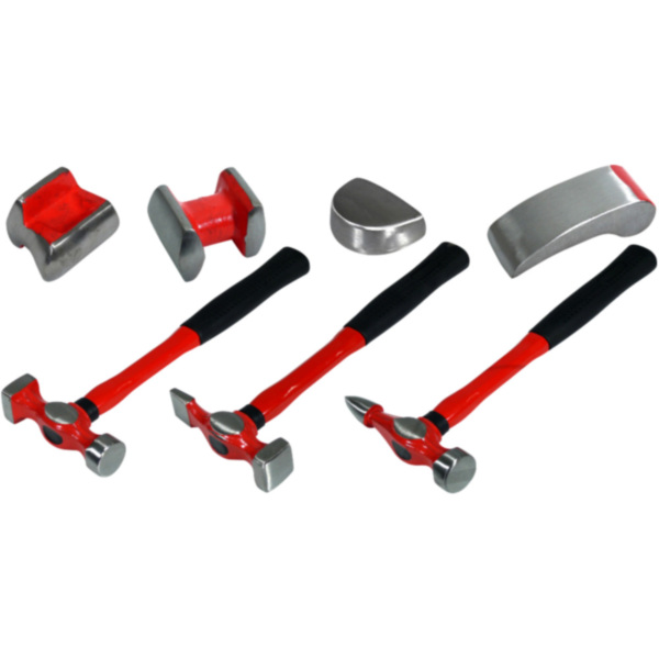 AUSBEULGARNITUR. 7 teilig