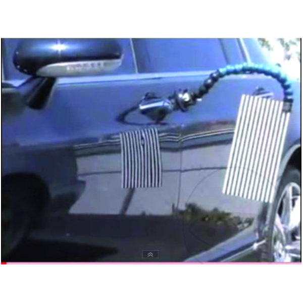 Reflexionsschild weiß