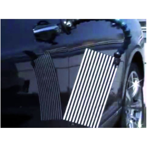 Reflexionsschild weiß