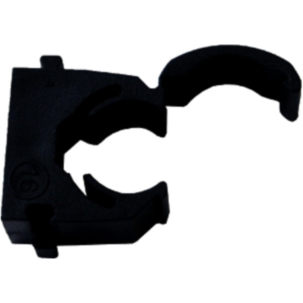 ROHRKLEMME schwarz 15mm