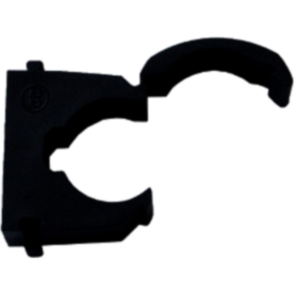 ROHRKLEMME schwarz 22MM