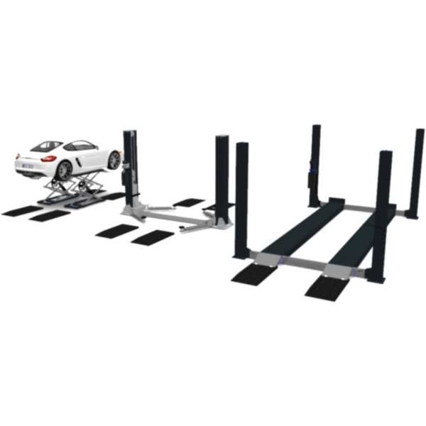 Mobile Sportwagenrampe