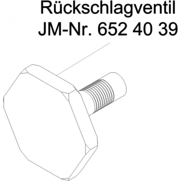Rückschlagventil 580827