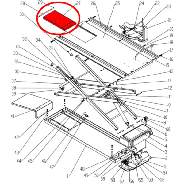 Hebebühne GATE JMP 500 / LUX
