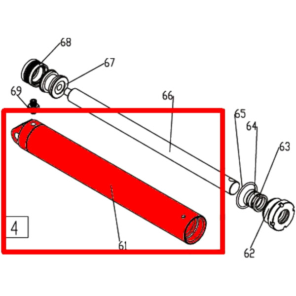 HYDRAULIKZYLINDERROHR