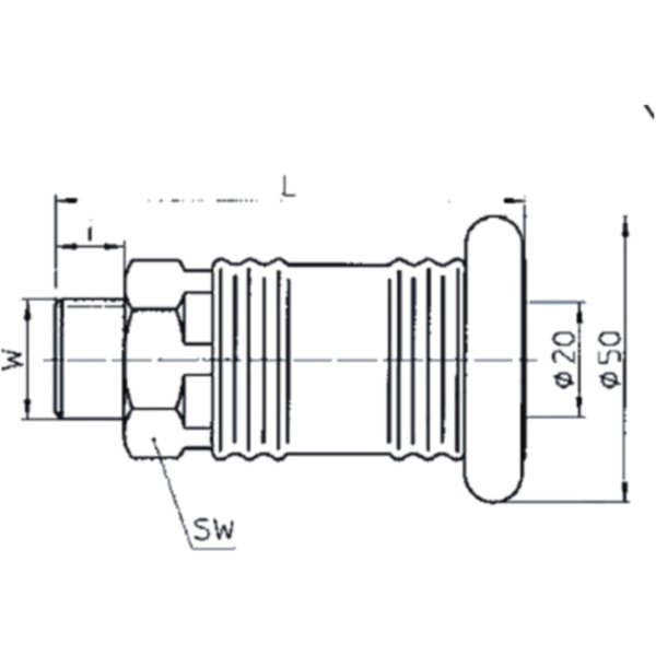 Kupplung R 1/2 Zoll A