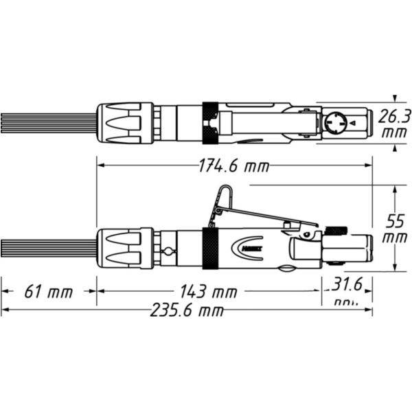 NADELENTROSTER Mini pneumatisch