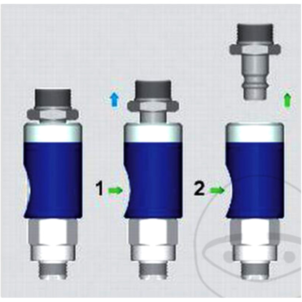 Sicherheitskupplung AG 1/2 Zoll