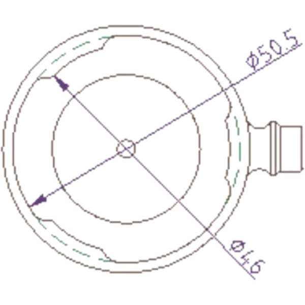 Anschlussdeckel NR.77 A