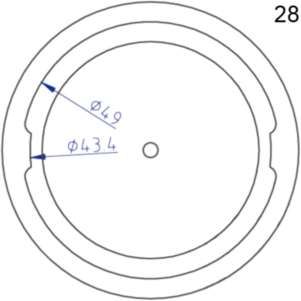 Anschlussdeckel NR.28