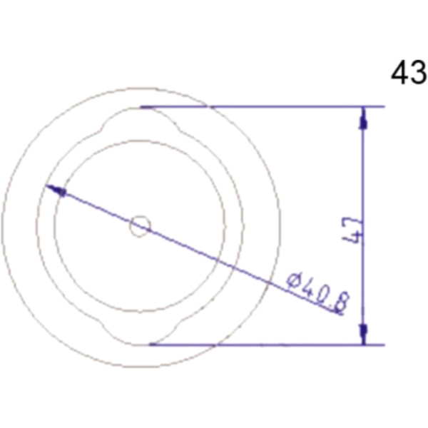 Anschlussdeckel NR.43