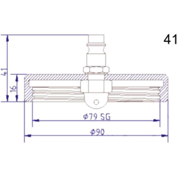 Anschlussdeckel NR.41