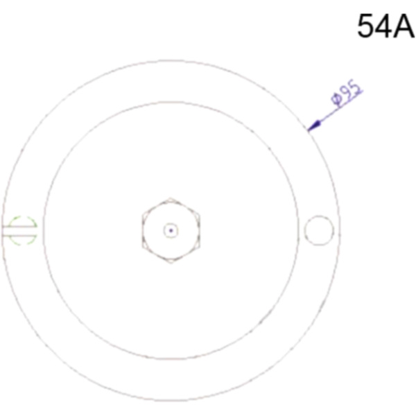 Anschlussdeckel NR.54 A