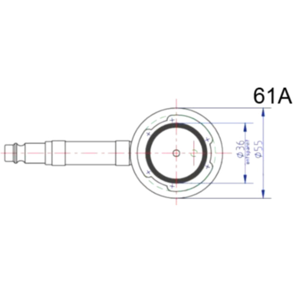 Anschlussdeckel NR.61 A