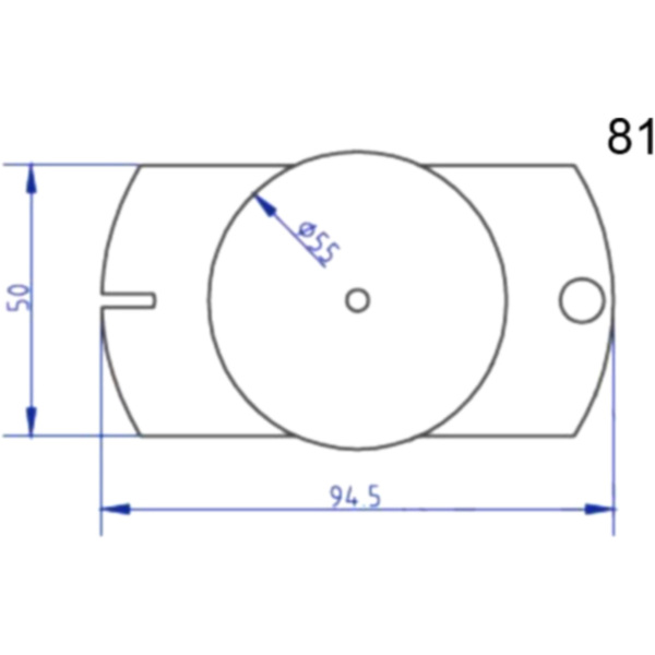 Anschlussdeckel NR.81
