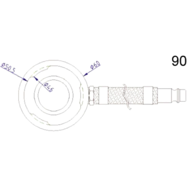 Anschlussdeckel NR.90