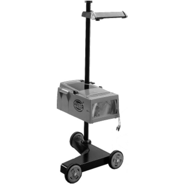 Breitbandvisier und. Halter