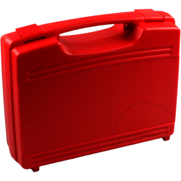 Koffer Kunststoff rot