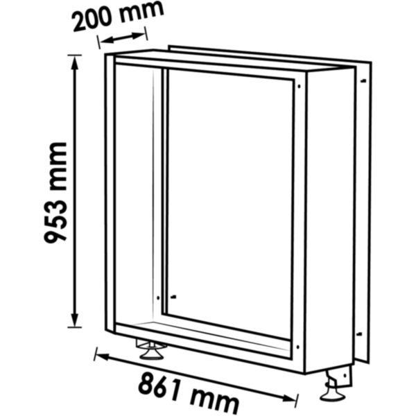Unterschrank 861 mm V6000042XL