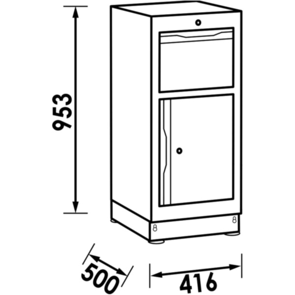 BRÜCKEN-Unterschrank