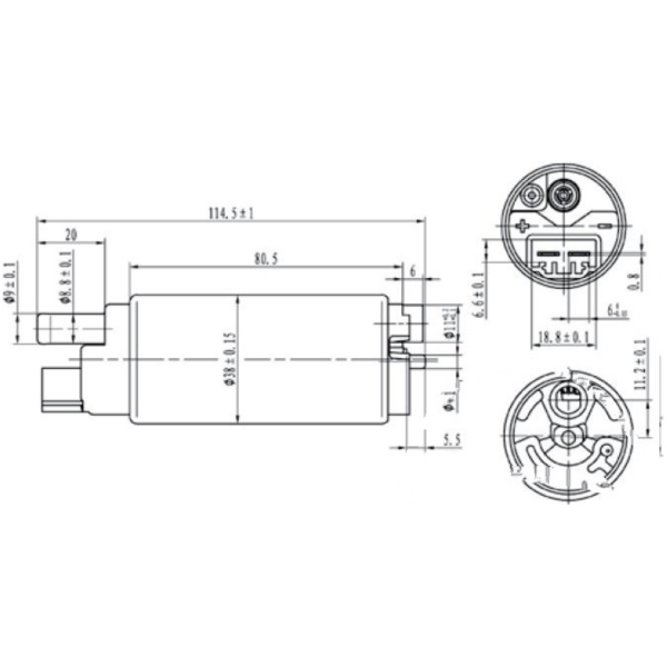 Kraftstoffpumpe 121660030