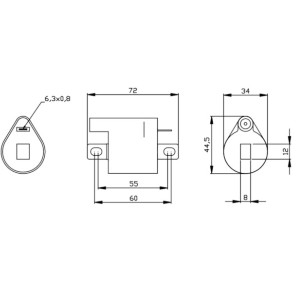 Zündspule 12V 1057836
