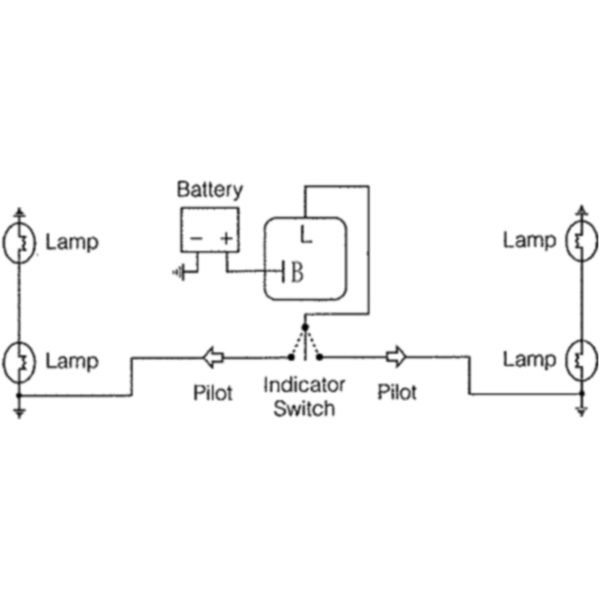 Blinkrelais elektrisch JMP BD08Y0007