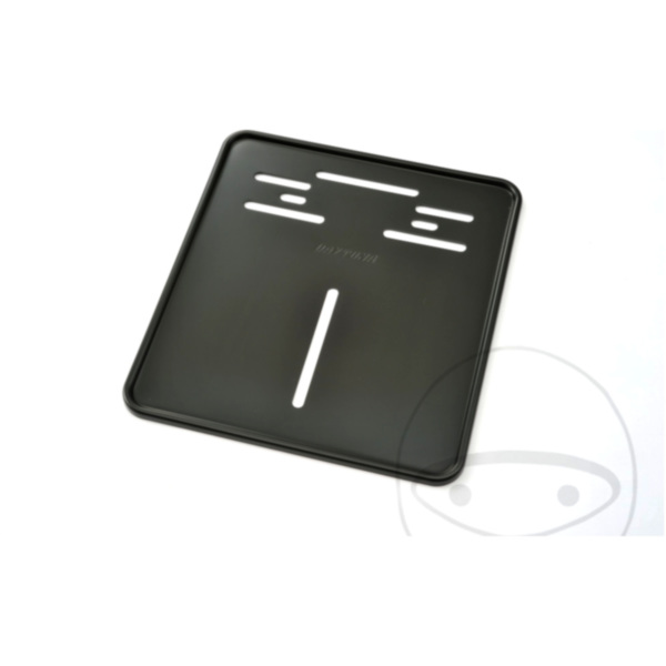 Nummernschild Verstärkung schwarz Daytona