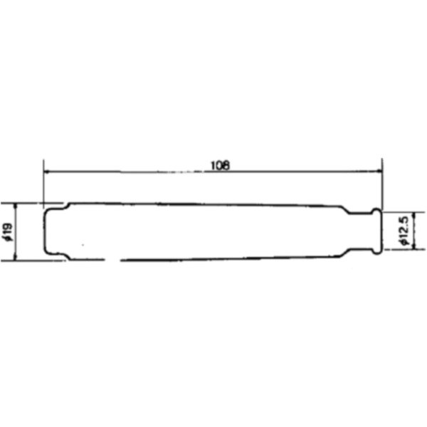 Zündkerzenstecker SD05FM-R rot NGK
