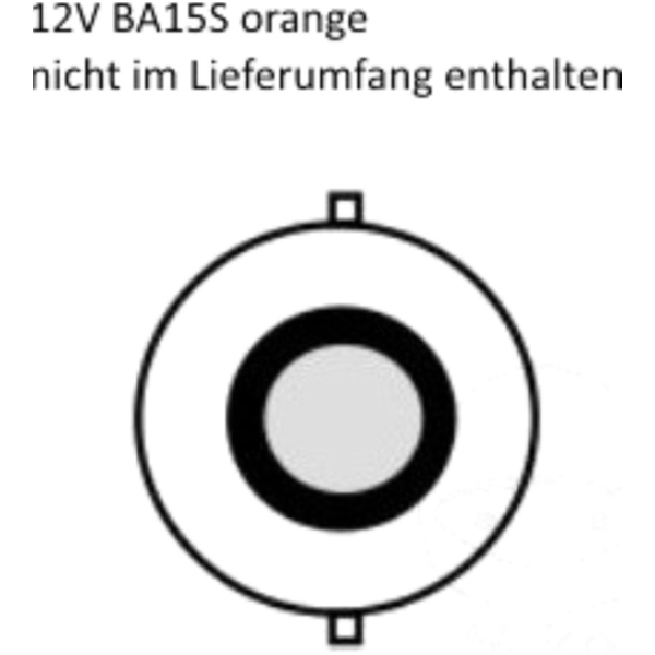Blinker Blinkleuchte Satz weiß