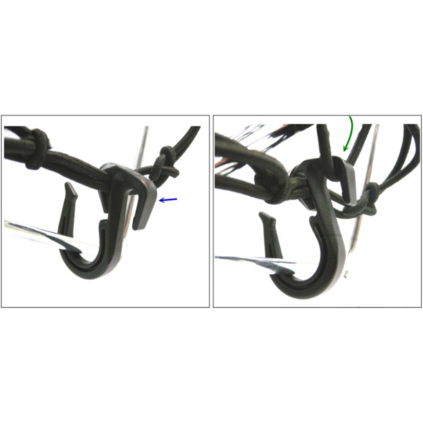 Gepäcknetz schwarz JMP BH13N0001BA