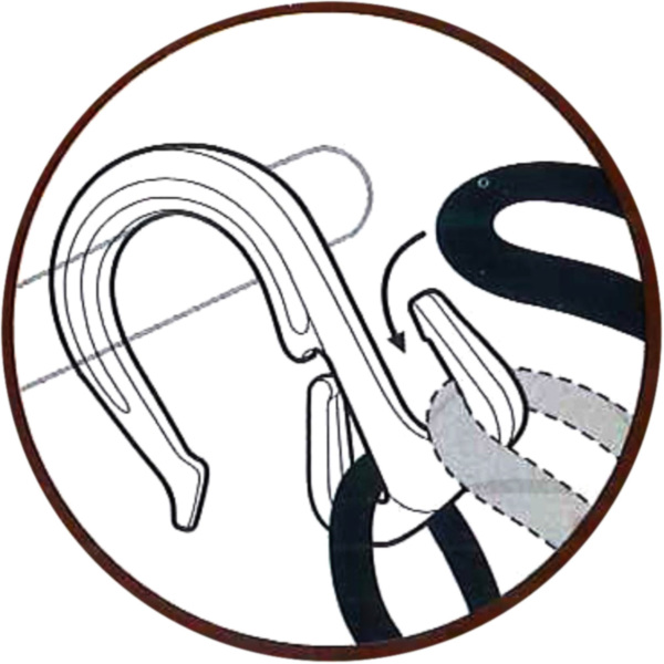 Gepäcknetz schwarz JMP BH13N0001BA