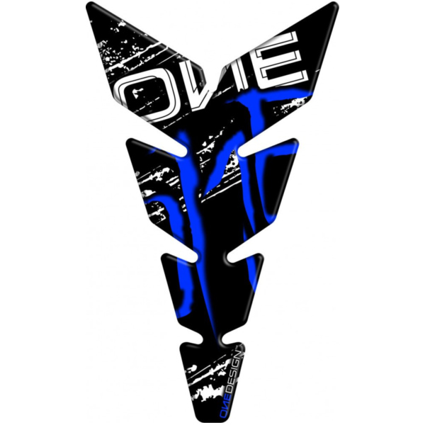 Tankprotektor schwarz matt blau