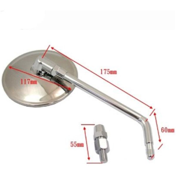 Spiegel chrom links/rechts