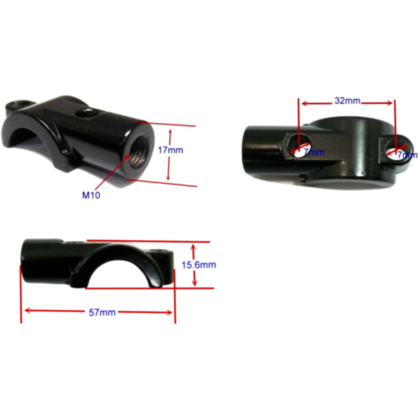 Befestigung Schelle 10 mm JMP