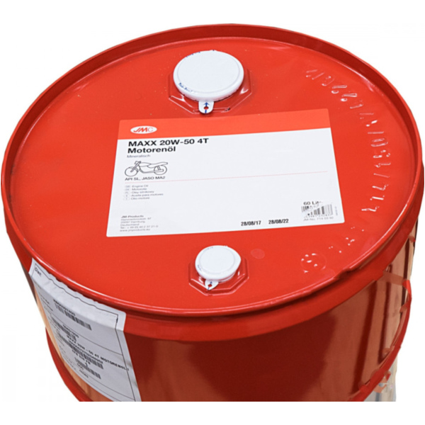 Motoröl 20W50 4T 60 Liter JMC