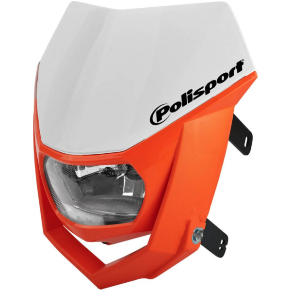 Scheinwerfer Maske Halo weiß/orange