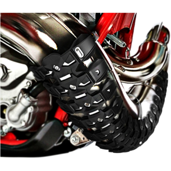 AUSPUFFSCHUTZ schwarz