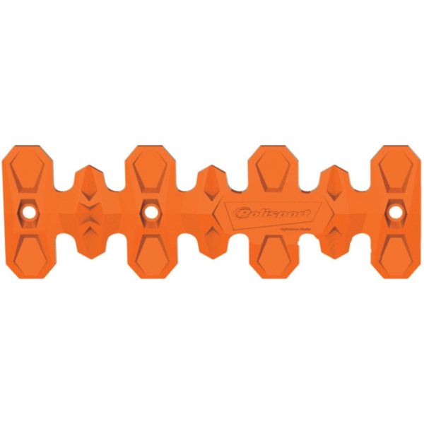 Auspuffrohrschutz orange