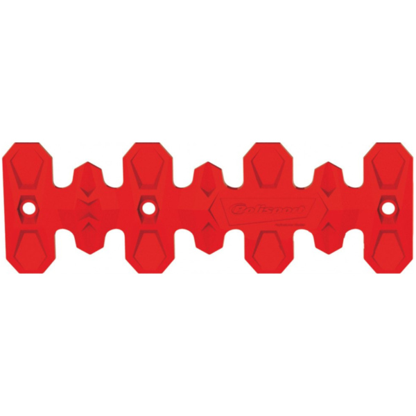 Auspuffrohrschutz rot