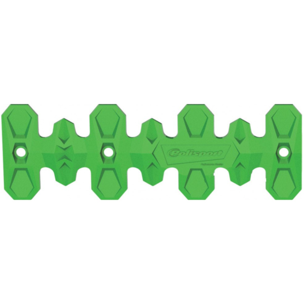 Auspuffrohrschutz grün