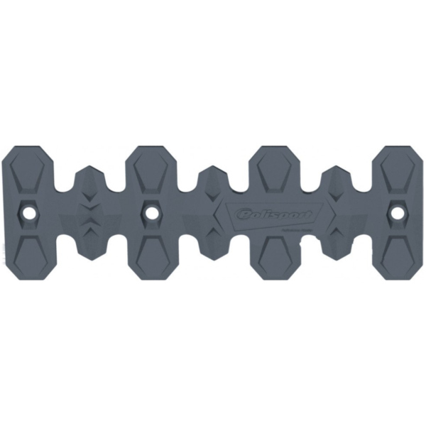 Auspuffrohrschutz grau