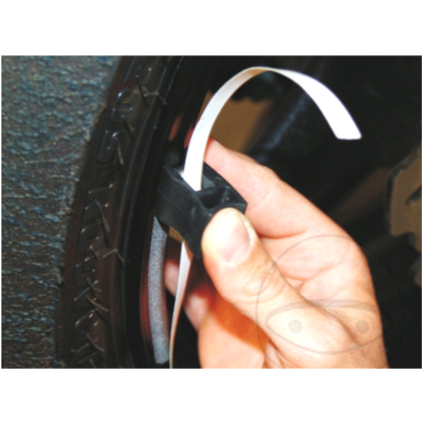 Reflective Strips weiß