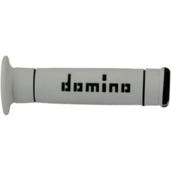 Lenkergriffe Griffgummi weiß / schwarz Domino A24041C4046A70