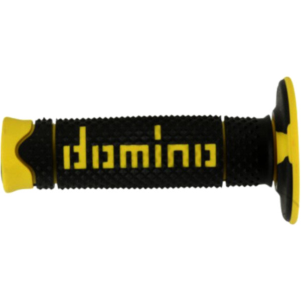 Lenkergriffe Griffgummi schwarz/gelb Domino A26041C4740A70