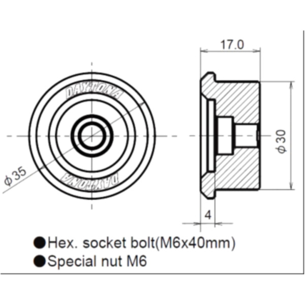 Lenkerenden alu schwarz 969406