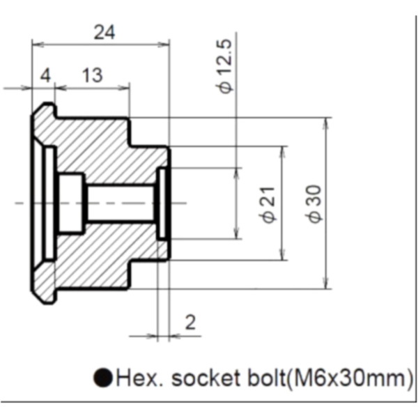 Lenkerenden alu schwarz